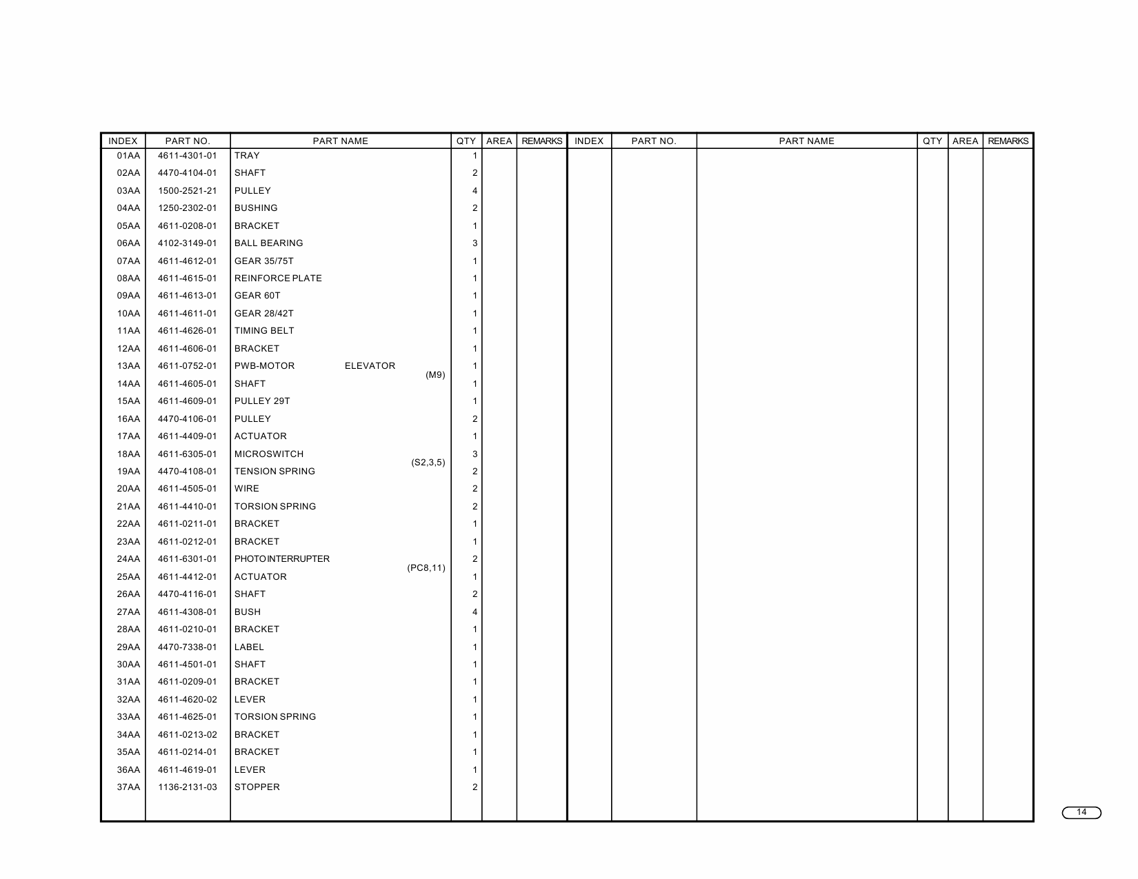 Konica-Minolta Options FN-100 Parts Manual-3